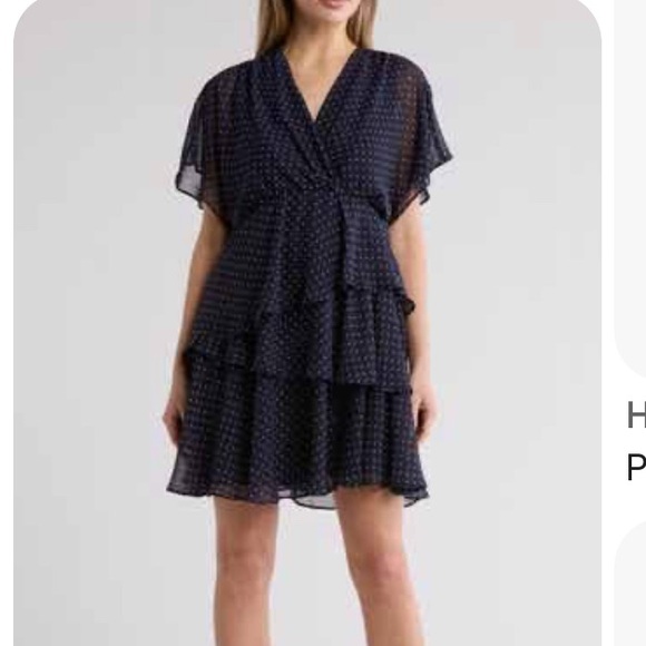 Halogen Patterned Dress - Picture 6 of 6